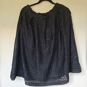 Black Women's Midi Skirt